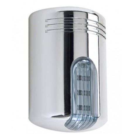 SIRENA ANTISCHIUMA allarme per esterno autoalimentata VENITEM DOGE LS CROMO LUCIDO