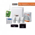 Kit allarme centrale BENTEL ABSOLUTA 42 completo di GSM batterie e BMD504