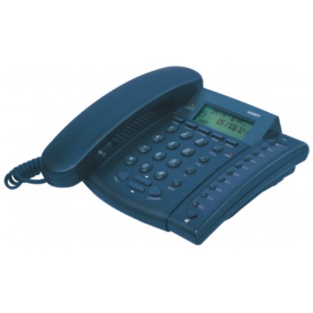 Telefono fisso multifunzione BCA Saiet NUOVO CONCERTO 2 ANTRACITE NERO