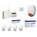 Kit Allarme AMC C64 Gsm completo con batterie e infrarosso