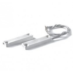 Microcontatto magnetico allarme ABS rettangolare ultrapiatto montaggio a vista