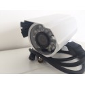 Telecamera TVCC compatta ottica fissa 3.6mm esterno/interno 720 TVL 24IR 20MT
