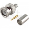 Kit 10 pezzi Spina BNC a crimpare cavo RG-59/U RG62/U RG210/U 80112 ALPHA ELETTRONICA