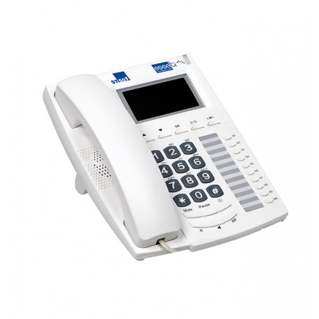 ST501 ESSETI Telefono fisso BCA montaggio a parete e tavolo