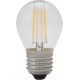 Lampadina Led filamento NOVALINE LFS40 Sferetta 4W E14 E27 luce calda 3000K