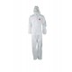 Tuta da lavoro bianca tessuto microporoso Datacol JOB SAFE