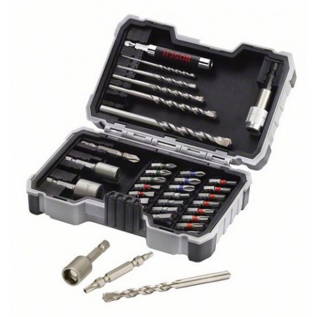 CYL-3 2607017326 Bosch Set di punte e inserti di avvitamento da 35 pz.