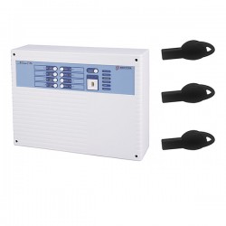 NORMA 8T bentel centrale allarme casa 8 zone 3 chiavi SAT