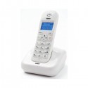 Telefono cordless VIVAVOCE RUBRICA SAIET VEGA BIANCO
