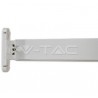 Plafoniera vuota per 2 tubi a led T8 G13 60 cm 120 cm VTAC uso interno