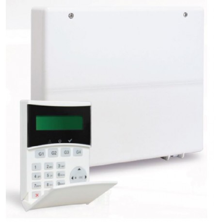 Kit allarme AMC X412 centrale 4/12 zone + tastiera KLCD LIGHT