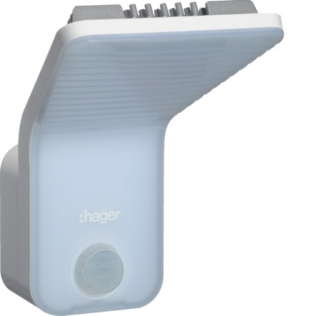 Lampada laed hager EE610 decorativa 15W con sensore di movimento