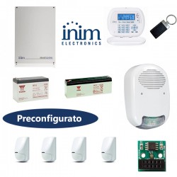 Kit allarme casa INIM 515 JOYGR già programmato con infrarosso