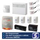 Kit allarme casa Bentel Norma 8Z completo con GSM sensori BMD504 doppia tecnologia già programmato