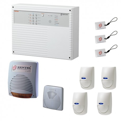Kit allarme Bentel NORMA 8Z IR con infrarosso BMD501