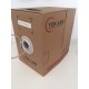 Cavo LAN TCK LAN f/utp cat 5e guaina pvc 4x2x24 awg matassa da 100 metri