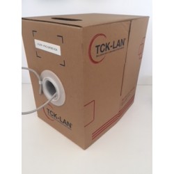 Cavo LAN TCK LAN f/utp cat 5e guaina pvc 4x2x24 awg matassa da 100 metri