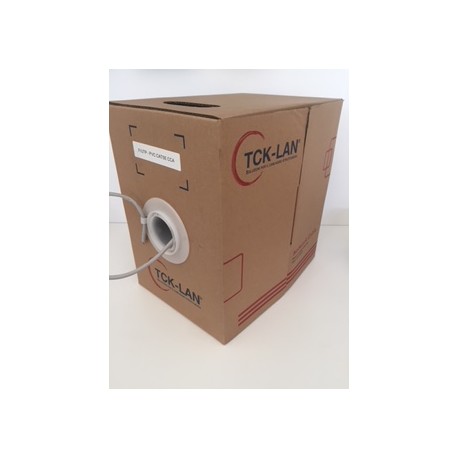 Cavo LAN TCK LAN f/utp cat 5e guaina pvc 4x2x24 awg matassa da 100 metri