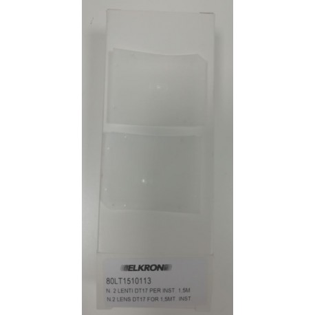 80LT1510113 lente opzionale per sensore Elrkon DT17 montaggio basso 1.5 mt