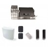 Kit automazione serranda garage Nice RN2040 fotocellule telecomandi centrale e blindino