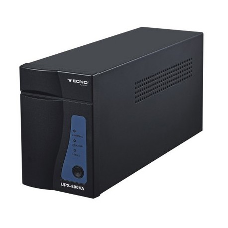 Ups Gruppo di continuita 800VA 320W TC-800VA-UPS TECNO per Pc Monitor e DVR