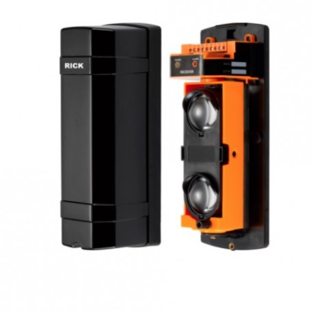 1902-RICK-T100 LINCE Coppia di barriere perimetrali da esterno doppio fascio 100mt