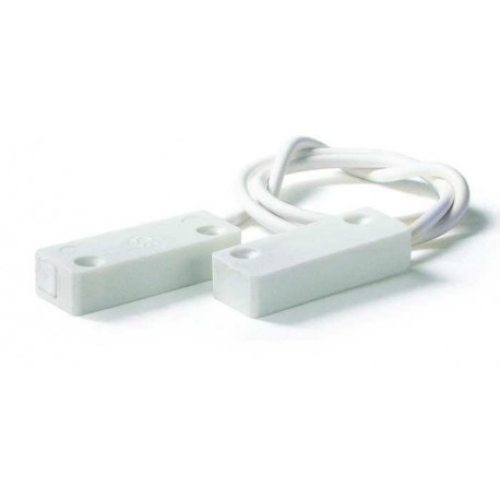 Contatto magnetico rettangolare in plastica montaggio a vista